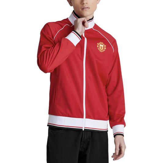 Man Utd 1999 Home Inspired Retro Track Jacket (Red)_0