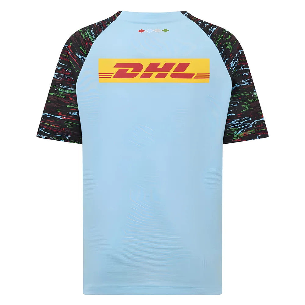 2025-2026 Harlequins Rugby Training Shirt (Sky Blue)_3