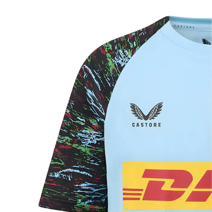 2025-2026 Harlequins Rugby Training Shirt (Sky Blue)_3