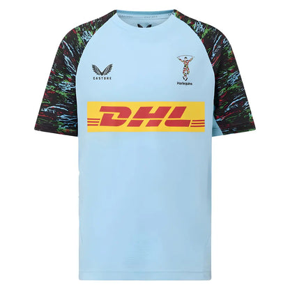 2025-2026 Harlequins Rugby Training Shirt (Sky Blue)_3