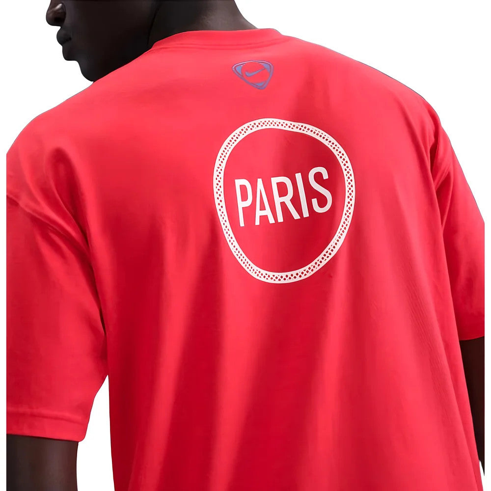 2025-2026 PSG Total 90 Football T-Shirt (Red)_2