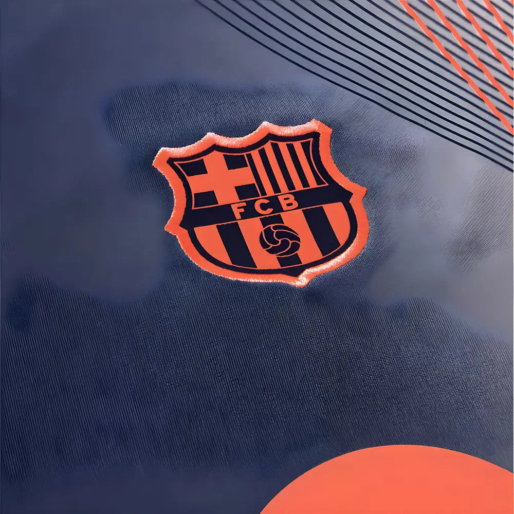 2025-2026 Barcelona T90 Third Dri-Fit Pre-Match Shirt (Navy)_3