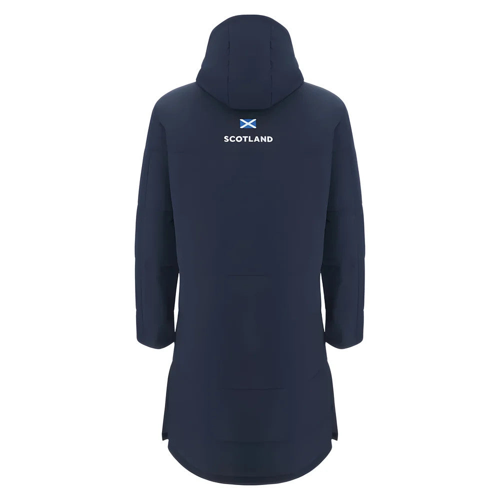 2025-2026 Scotland Rugby Long Bench Padded Jacket (Navy)_3