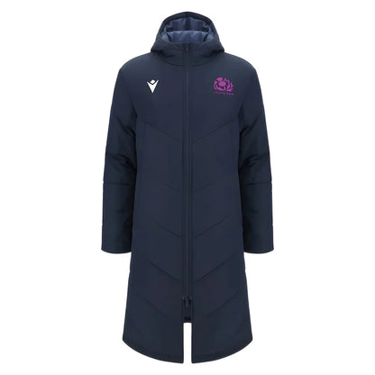 2025-2026 Scotland Rugby Long Bench Padded Jacket (Navy)_3