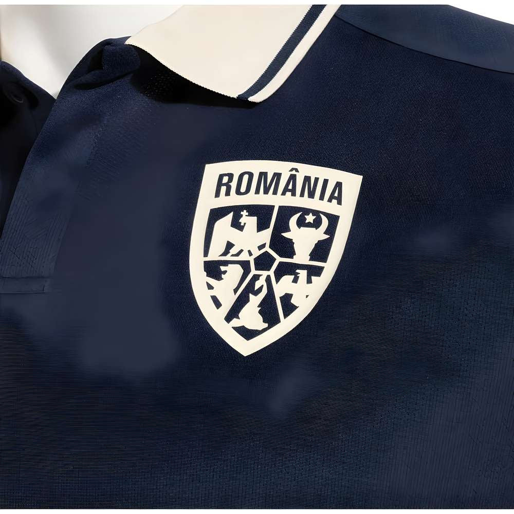 2025-2026 Romania Presentation Polo Shirt (Navy)_3