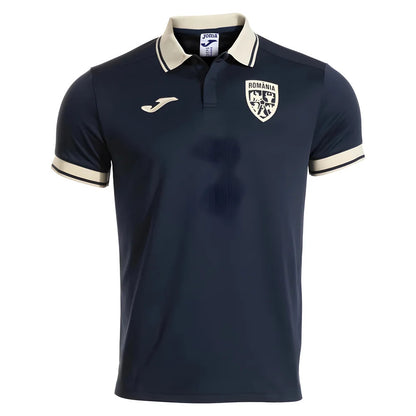 2025-2026 Romania Presentation Polo Shirt (Navy)_3