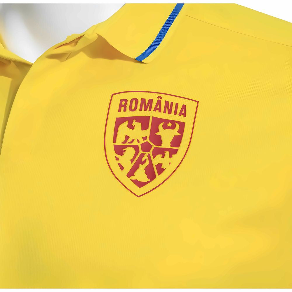 2025-2026 Romania Presentation Polo Shirt (Yellow)_3
