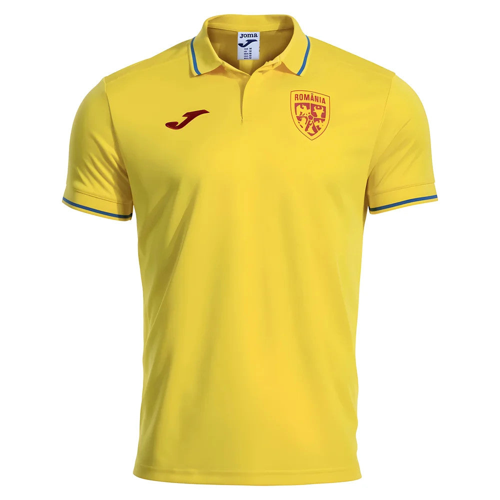 2025-2026 Romania Presentation Polo Shirt (Yellow)_3