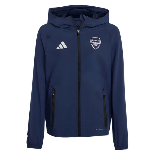 2025-2026 Arsenal Competition Vis Tech Jacket (Navy) - Kids_2