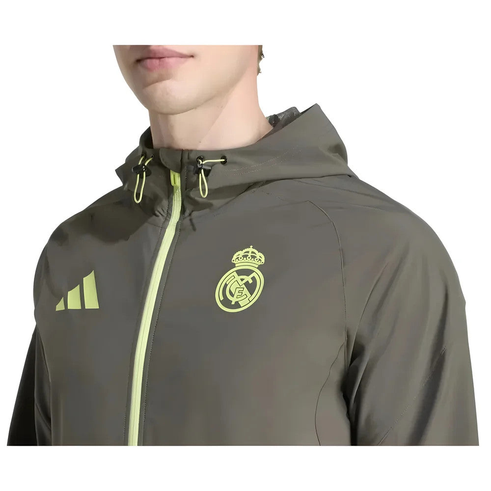 2025-2026 Real Madrid Competition Vis Tech Jacket (Grey)_3