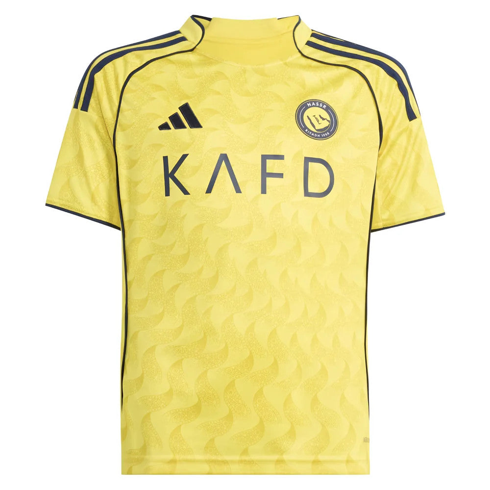 2025-2026 Al Nassr Home Shirt (Kids) (Ronaldo 7)_2