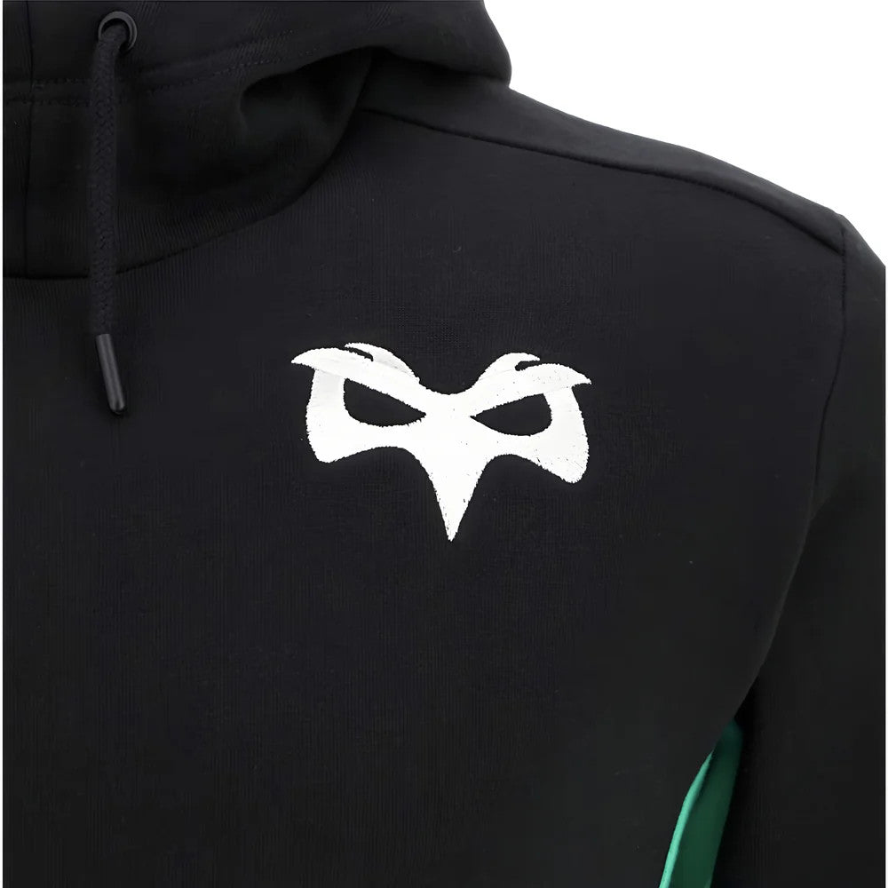 2025-2026 Ospreys Rugby Cotton Hooded Sweat (Black)_3
