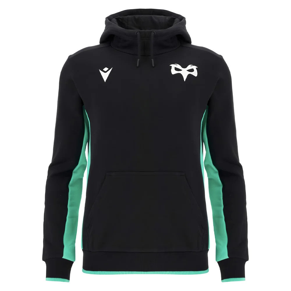 2025-2026 Ospreys Rugby Cotton Hooded Sweat (Black)_3