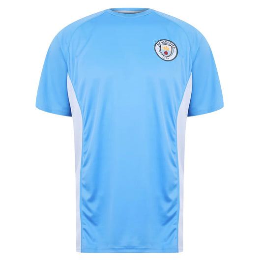 Man City Poly T-Shirt (Blue)_0