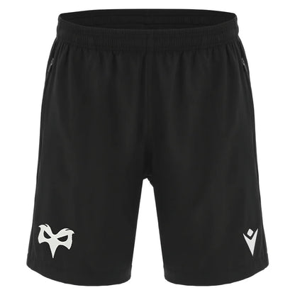 2025-2026 Ospreys Rugby Training Bermuda Shorts (Black)_2
