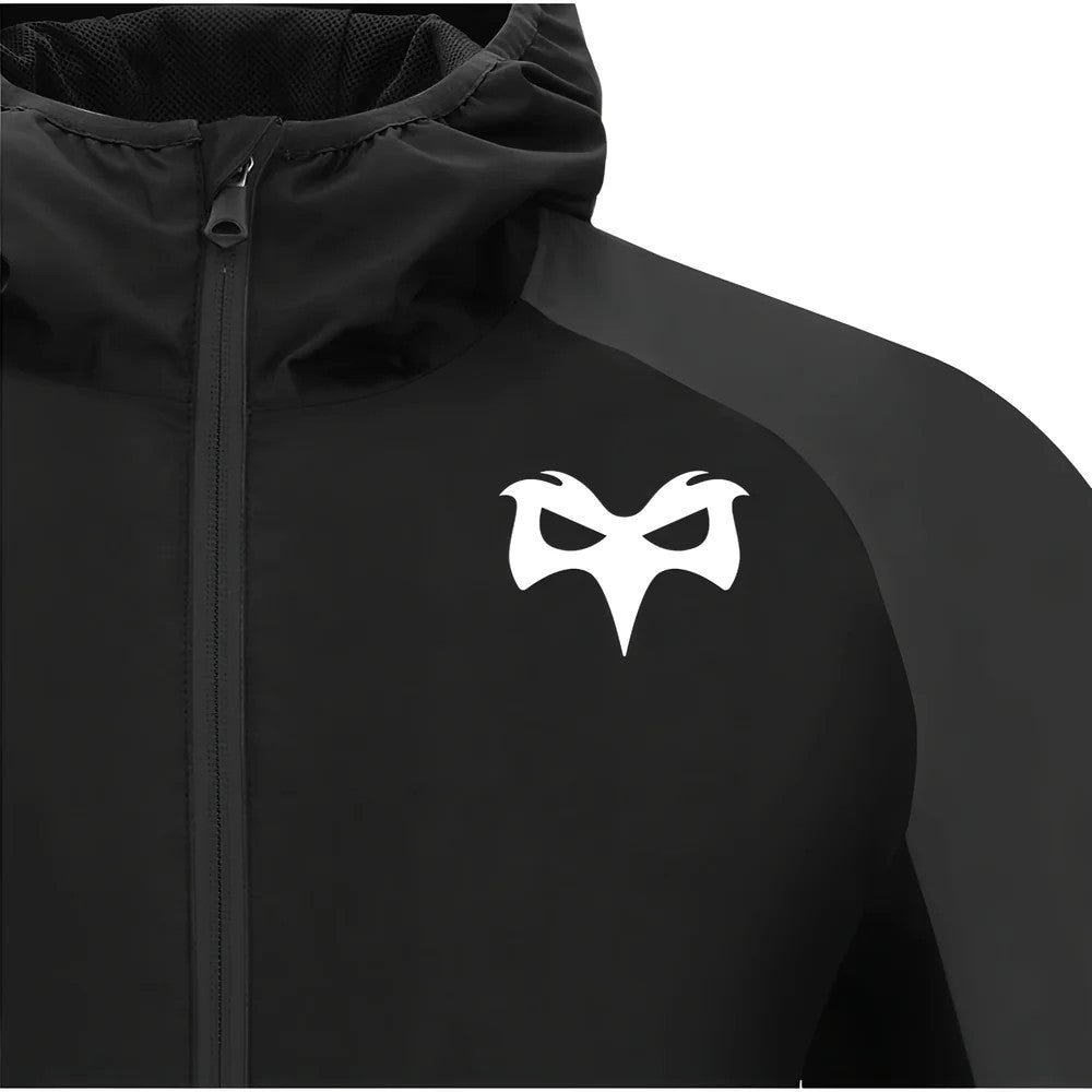 2025-2026 Ospreys Rugby Rain Jacket (Black)_3