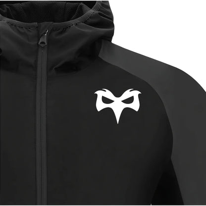 2025-2026 Ospreys Rugby Rain Jacket (Black)_3