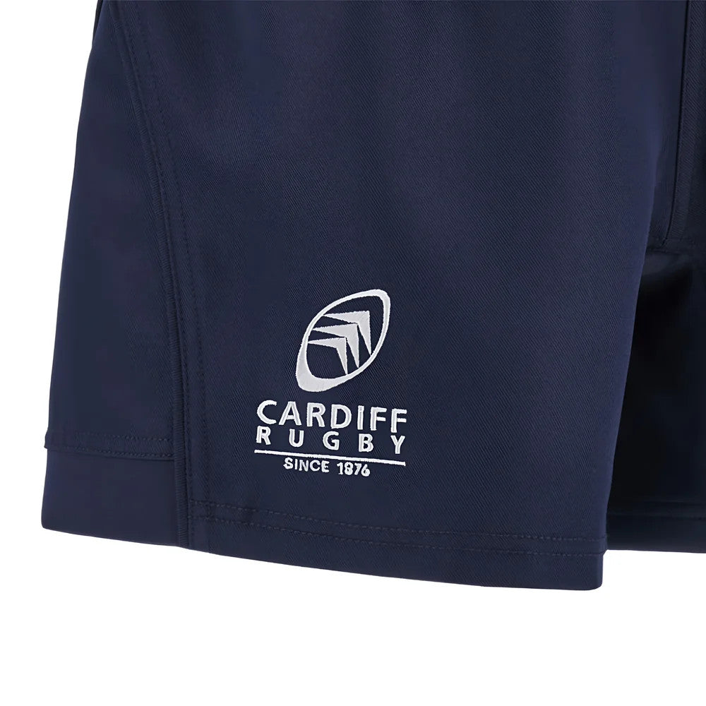 2025-2026 Cardiff Blues Rugby Training Shorts (Navy)_3