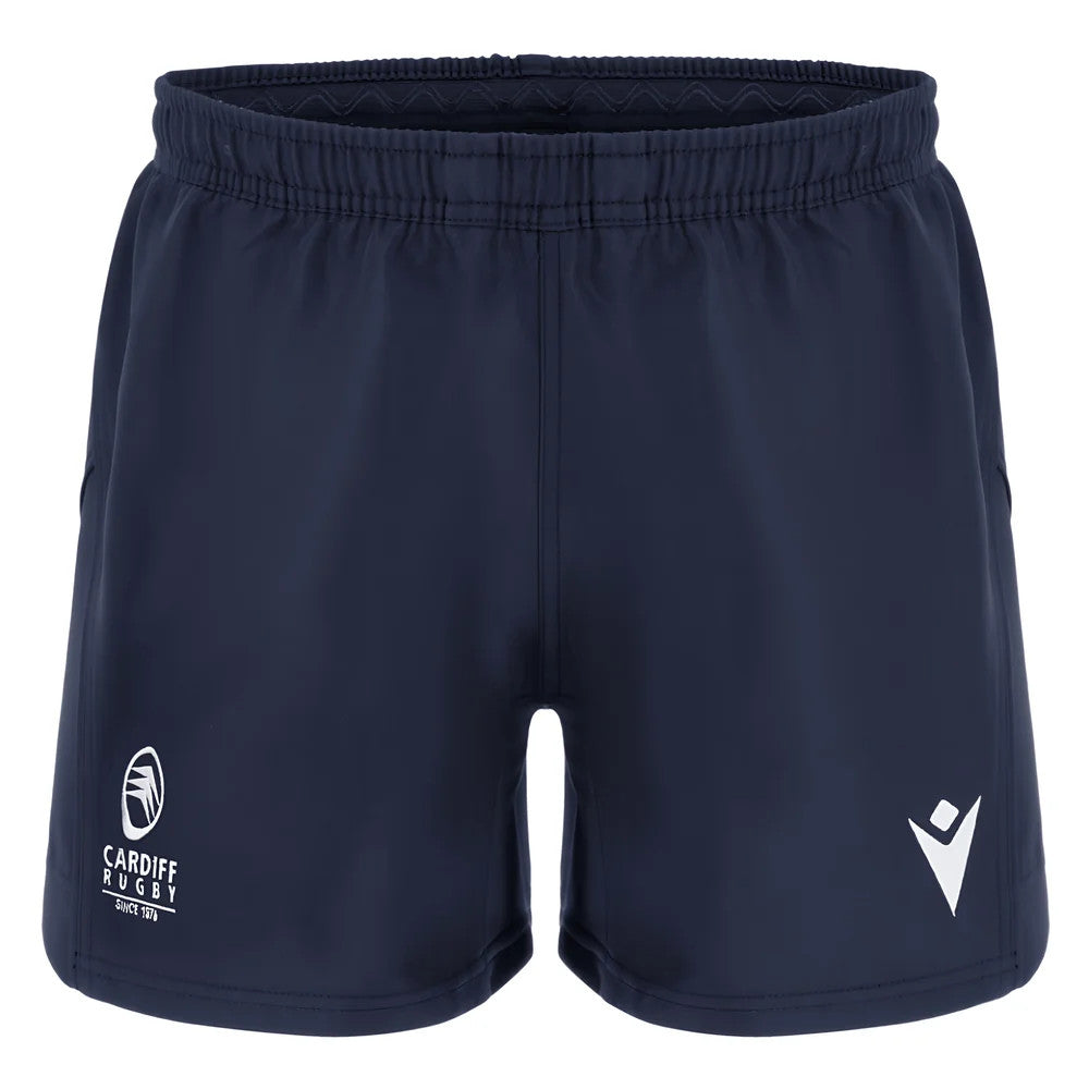 2025-2026 Cardiff Blues Rugby Training Shorts (Navy)_3