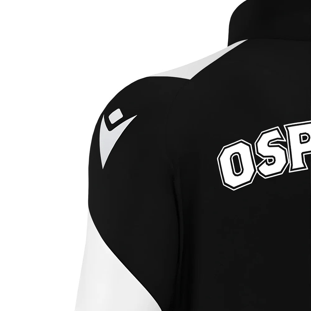 2025-2026 Ospreys Rugby 1/4 Zip Training Top (Black)_3