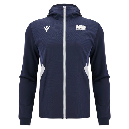 2025-2026 Edinburgh Rugby Hooded Warm Up Jacket (Navy)_3