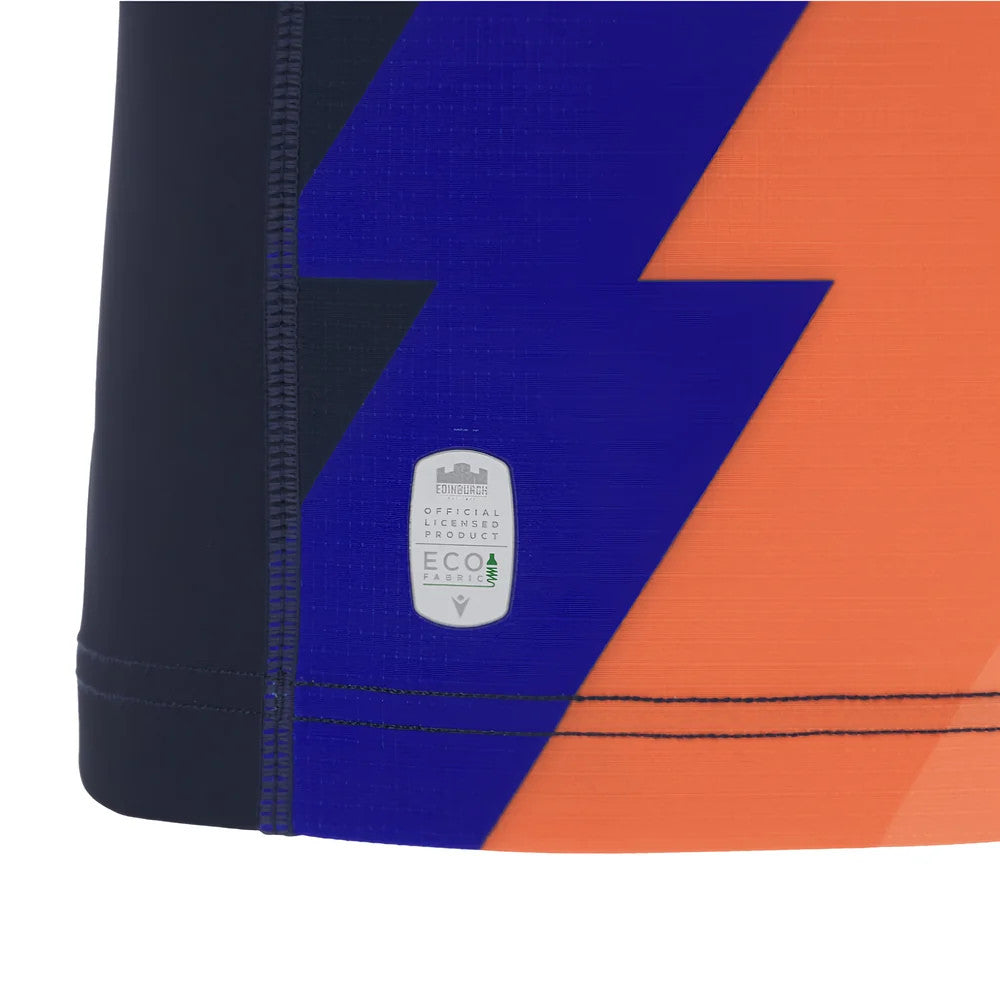 2025-2026 Edinburgh Rugby Training Jersey (Orange-Blue)_3