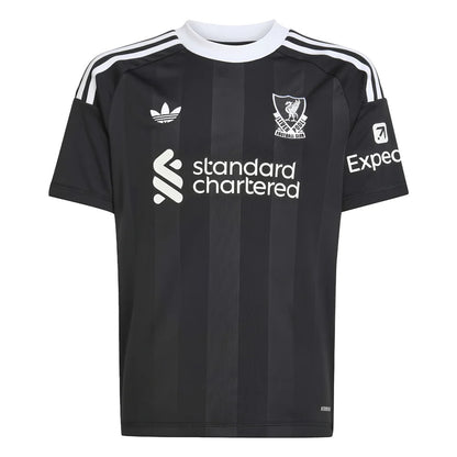 2025-2026 Liverpool Third Goalkeeper Shirt (Black) - Kids_1