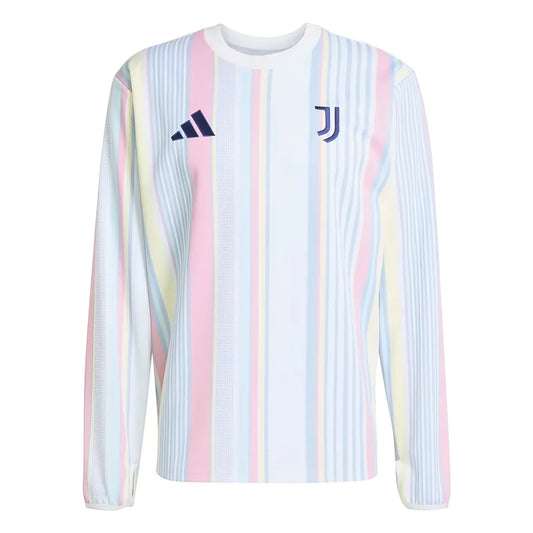 2025-2026 Juventus Pre-Match Warm Top (White)_1