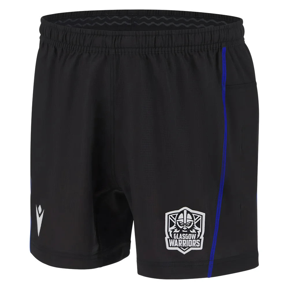 2025-2026 Glasgow Warriors Home Rugby Shorts (Black)_1
