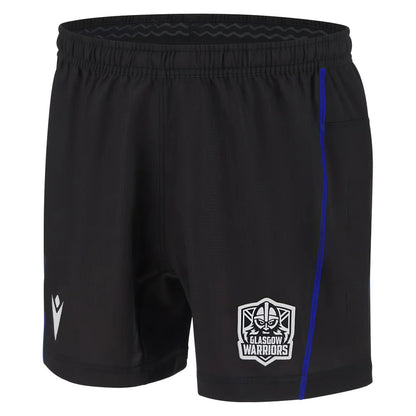 2025-2026 Glasgow Warriors Home Rugby Shorts (Black)_1
