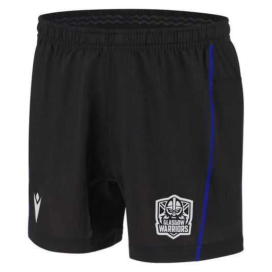 2025-2026 Glasgow Warriors Home Rugby Shorts (Black)_1