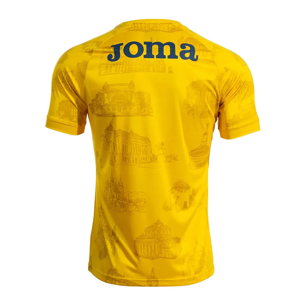 2025-2026 Romania Pre Match Shirt (Yellow) - Kids_1