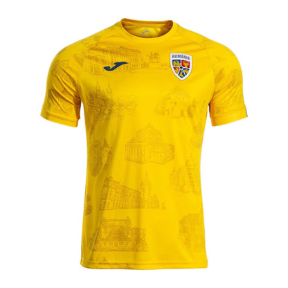 2025-2026 Romania Pre Match Shirt (Yellow) - Kids_1