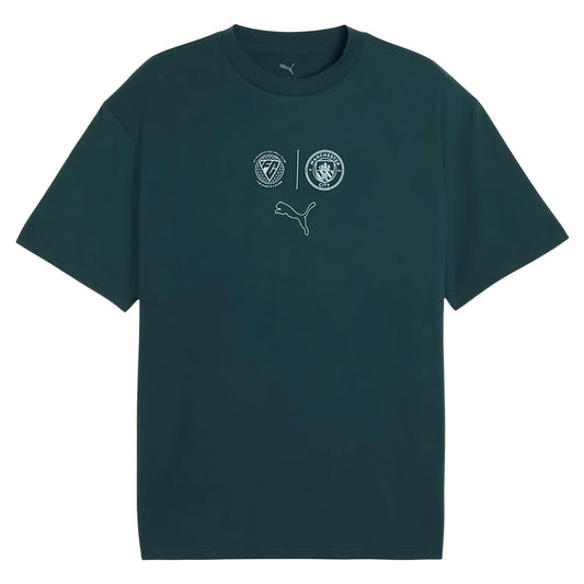 2025-2026 Man City FtblStatement Cellerator Tee - CL (Green Terrain)_1