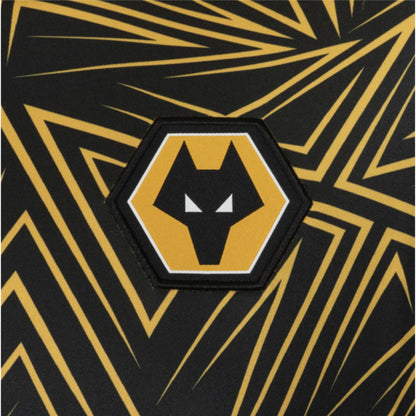 2025-2026 Wolves Home Pre-Match 1/4 Zip Top (Black)_3