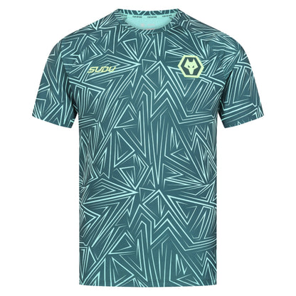 2025-2026 Wolves Away Pre-Match Shirt (Dark Green)_2