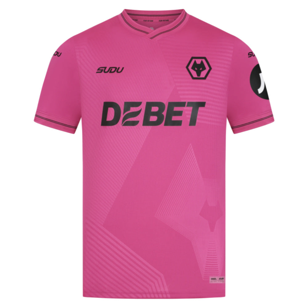 2025-2026 Wolves Goalkeeper Away Shirt (Pink)_3