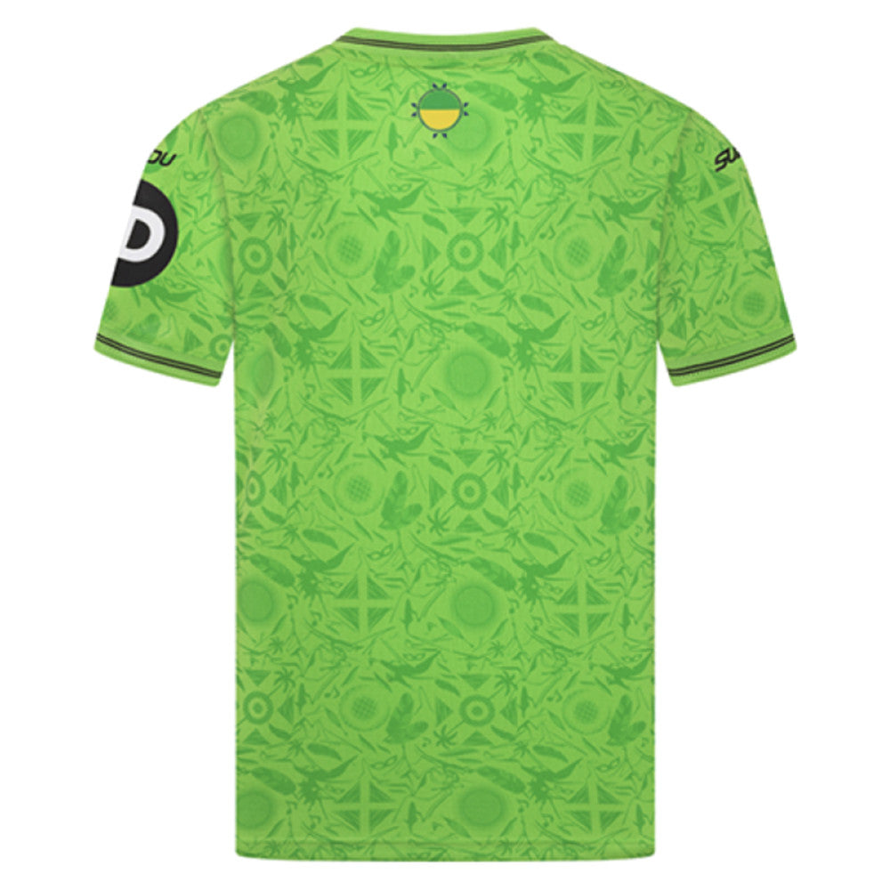 2025-2026 Wolves Goalkeeper Third Shirt (Green) - Kids_3