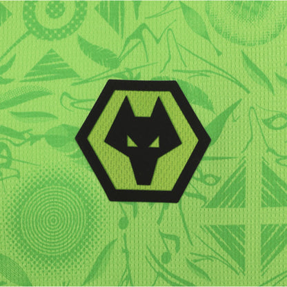 2025-2026 Wolves Goalkeeper Third Shirt (Green) - Kids_3