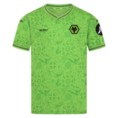 2025-2026 Wolves Goalkeeper Third Shirt (Green) - Kids_3