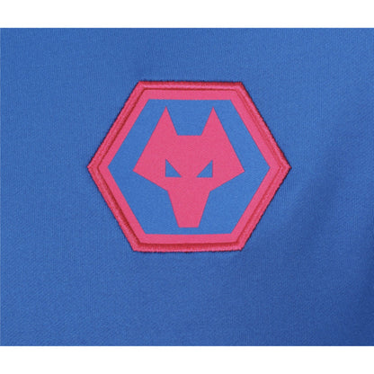 2025-2026 Wolves Players Training 1/4 Zip Top (Lapis Blue)_2