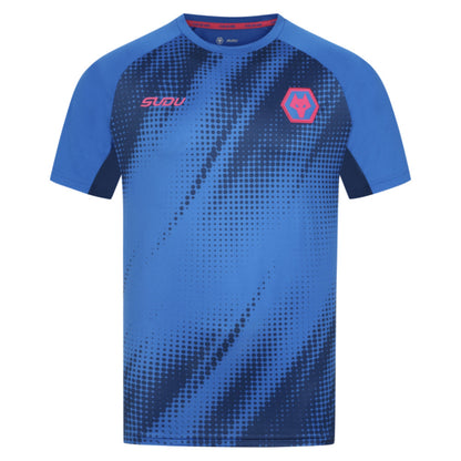 2025-2026 Wolves Players Training T-shirt (Lapis Blue)_2