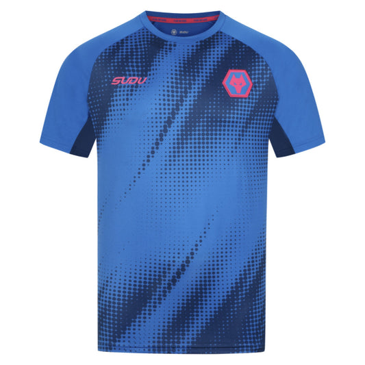 2025-2026 Wolves Players Training T-shirt (Lapis Blue)_2