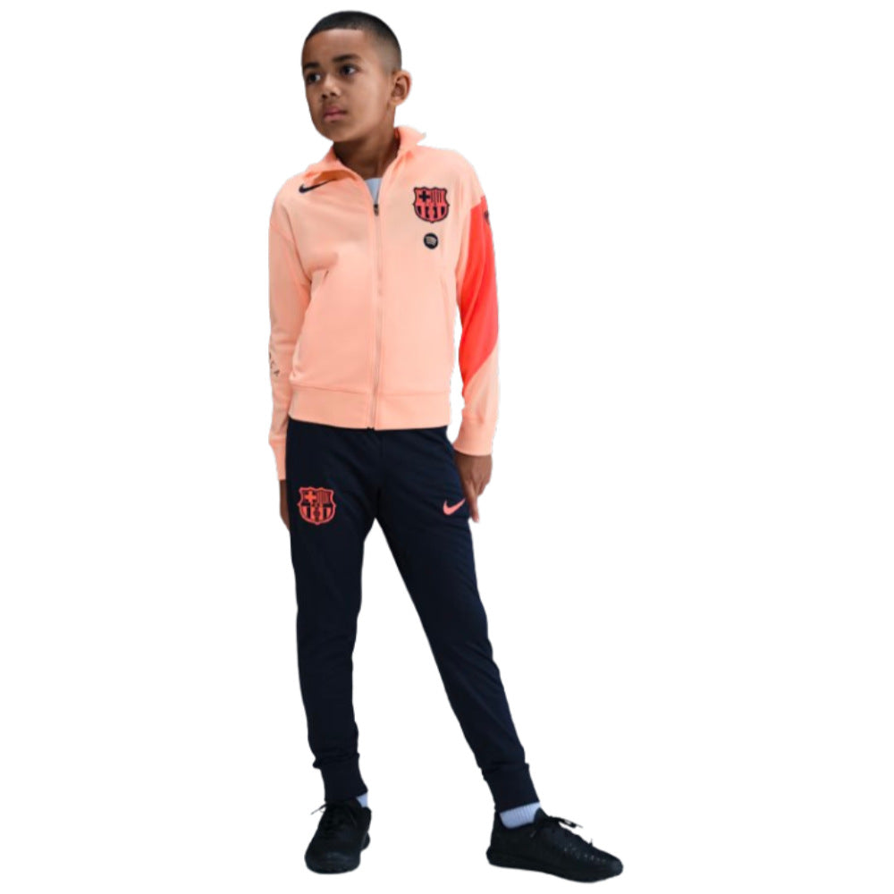 2025-2026 Barcelona Strike Third Tracksuit (Crimson Tint) - Kids_3
