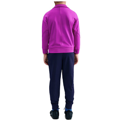 2025-2026 Barcelona Strike Dri-FIT Football Knit Tracksuit (Purple) - Little Kids_3
