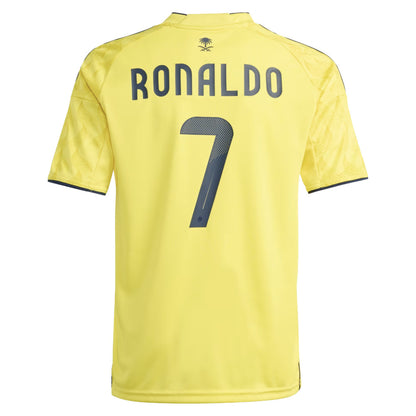 2025-2026 Al Nassr Cristiano Ronaldo Home Shirt (Kids)_1