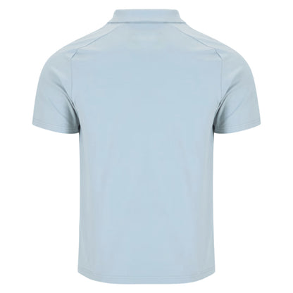 2025-2026 Leinster Rugby Short Sleeve Travel Polo Shirt (Grey Marl)_2