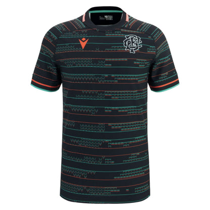 2025-2026 Barbarians Rugby Training Jersey (Black)_3