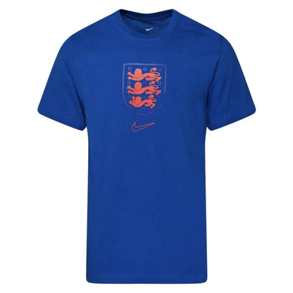 2020-2021 England Evergreen Crest Tee (Sport Royal) - Kids_2