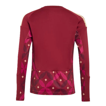 2026-2027 Italy Home Goalkeeper Shirt (Burgundy) - Kids_1